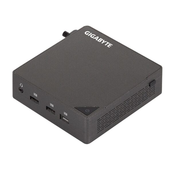 Gigabyte BRIX (GB-BRU5-225H) Barebone Kit, Intel Core Ultra 5 225H 14 Core CPU, 2 x DDR5 SO-DIMM Slots, 2 x M.2 2280 Slots, 1 x M.2 E Key 2230 Wi-Fi & BT slot (Wi-Fi 7 RTL8922AE)