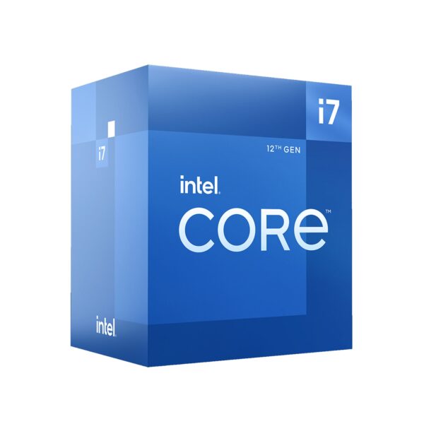 Intel Core i7 12700 12 Core Processor, 20 Threads, 2.1GHz up to 4.9GHz Turbo Alder Lake Socket LGA 1700 25MB Cache, 65W, Maximum Turbo Power 180W, Intel UHD 730 Graphic