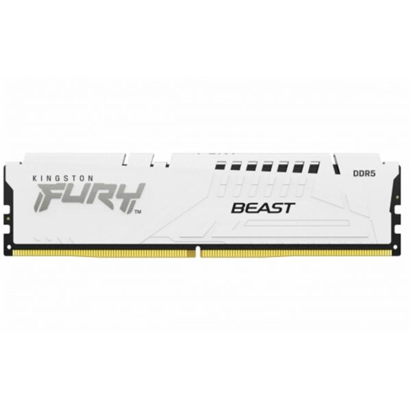 Kingston FURY Beast (KF560C36BWE2-16) 16GB System Memory, 6000MT/s, DDR5, CL36, DIMM, White