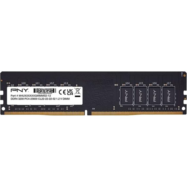 PNY MD8GSD43200-SI 8GB DDR4 3200MHz DIMM Bulk System Memory
