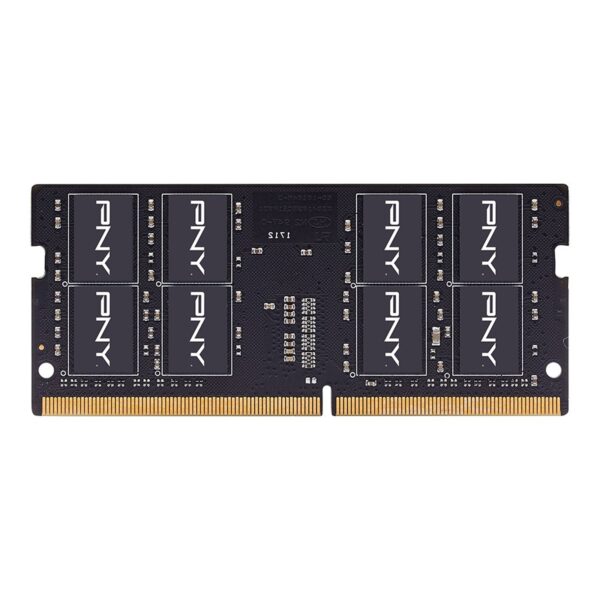 PNY (MN8GBSD43200-SI)  8GB, PERFORMANCE DDR4 3200MHz, Notebook Memory, CL22, Single channel, 10 year Warranty