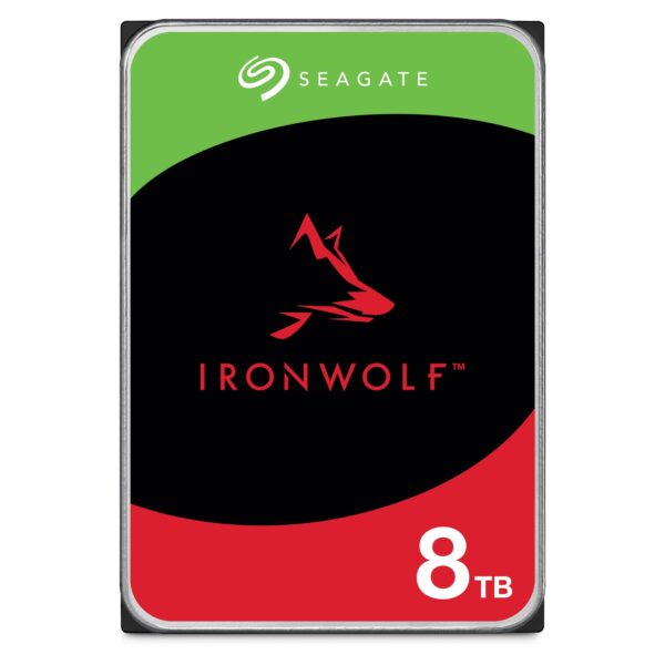 Seagate IronWolf NAS ST8000VN004 8TB 3.5 7200RPM 256MB Cache Sata lll Internal Hard Drive