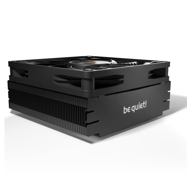 be quiet! Pure Rock LP Low-Profile Fan CPU Cooler, Universal Socket, High Quality 92mm PWM Black Cooling Fan, 2500RPM, 3 Heat Pipes, 100W TDP, Intel LGA 1700 & AMD AM5 Compatible