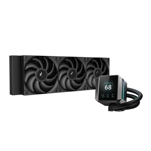 DeepCool Mystique 360 CPU Cooler, Personalized Cooling with 2.8 TFT LCD Screen and Enhanced Pump Performance, 5 year warranty