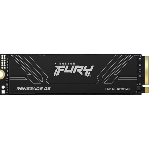 Kingston FURY Renegade (SFYR2S/2T0 ) 2TB NVMe SSD, M.2 Interface, PCIe 5.0 x4 NVMe, 2280, Up to 14,700MB/s read, 14,000MB/s write, Limited 5-year warranty with free technical support.