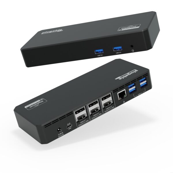 Plugable UD-6950PDZ USB-C Triple Monitor 4K 60W USB-C PD Docking Station