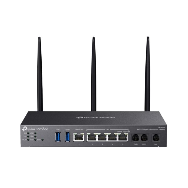 TP-Link Omada DR3650v-4G  AX3000 Wi-Fi 6 Gigabit Desktop DSL Gateway