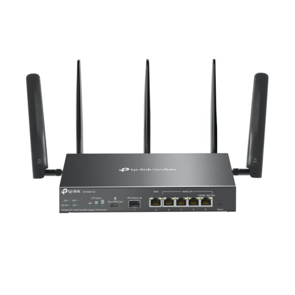 TP-Link Omada ER706W-4G 4G+ Cat6 AX3000 Gigabit VPN Router