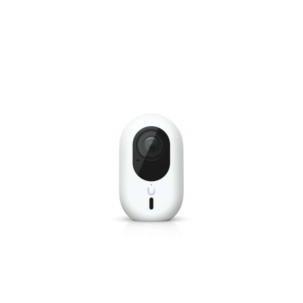 Ubiquiti (UVC-G6-INS-W-UK) Plug-and-play, 4K WiFi-connected camera with a 1/1.8 8MP image sensor, Multi-TOPS AI Engine, and two-way audio.