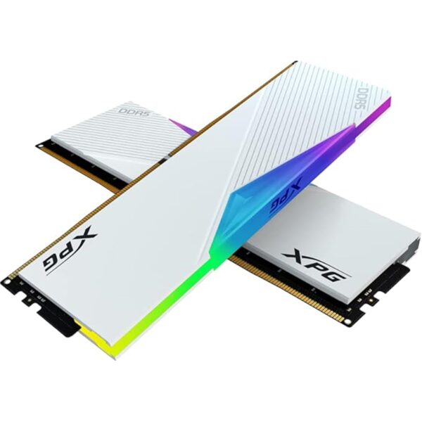 Adata XPG Lancer AX5U6400C3232G-DCLARWH 64GB U-DIMM RGB System Memory DDR5, 6400MHz, 2 x 32GB