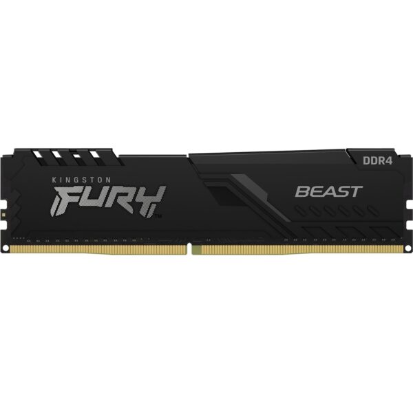 Kingston FURY Beast KF432C16BB/32 32GB (1x 32GB) DIMM System Memory, 3200MHz, DDR4, CL16, Black, Intel XMP