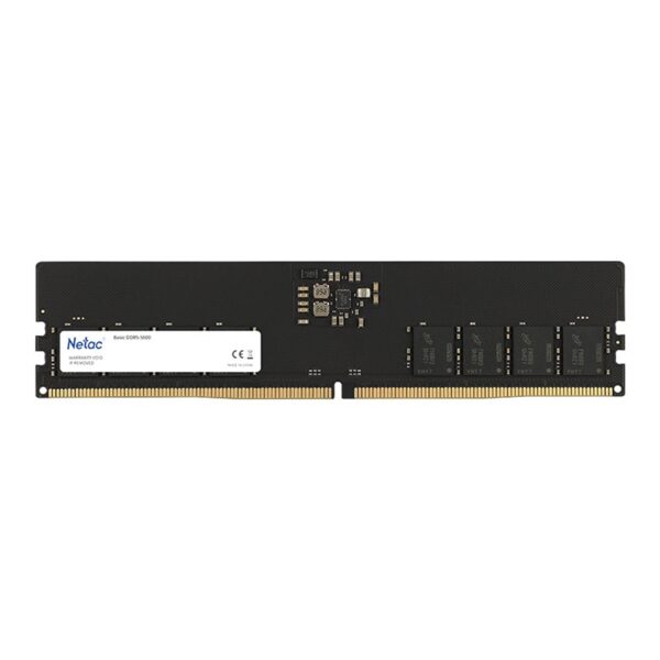 Netac Basic NTBSD5P56SP-16 16GB (1x 16GB) DIMM System Memory, 5600MHz, DDR5, CL46 - Bulk