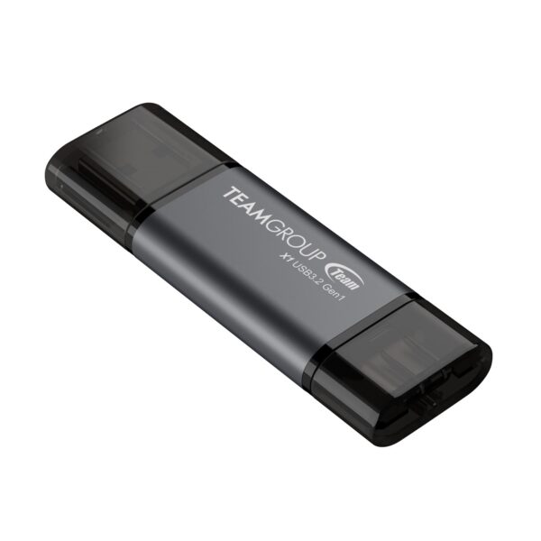 Team TX1364GC01 2 in 1 Dual OTG 64GB Flash Drive, X1 USB 3.2 Gen1, Type C & A, Plug and Play